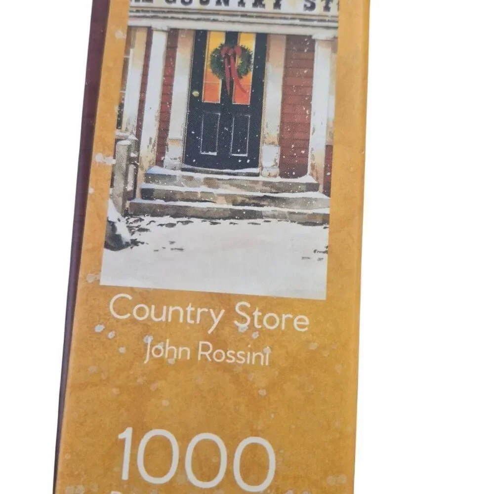 Crown Point Graphics The Country Store by John Rossini 1000 pc Jigsaw Puzzle